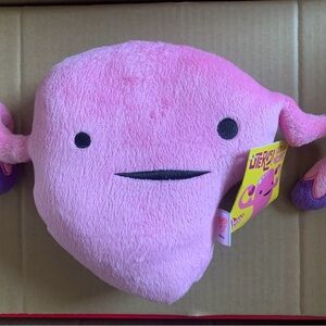 I Heart Guts Plush Pink Uterus w/ Fallopian Tubes & Purple Ovaries Womb Service